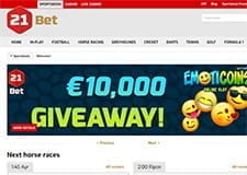 21 bet home page thumb
